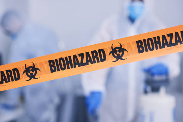 Professional Biohazard Cleanup technician working in McCool Junction, NE